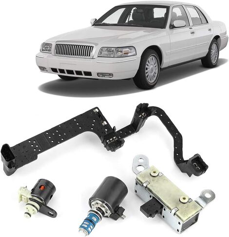 الملف اللولبي للسيارة، 4 قطعة مجموعة صمامات الملف اللولبي ناقل الحركة مناسبة لـ E150 E250 E350 F150 2005-2008 4R70W in Kuwait