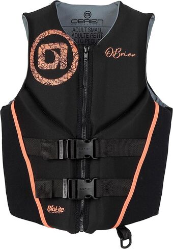 O'Brien Women's Traditional Neoprene USCGA Life Jacket, Coral, Medium in Kuwait
