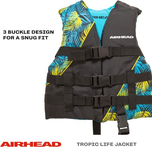 Airhead Tropic Life Jacket | Closed Sided PFD | Child, Youth and Adult in Saudi Arabia