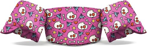 سترة سباحة للأطفال، سترة حمام سباحة للأطفال بوزن 22-66 كجم، سترات حمام سباحة مع تصميم حزام مقعد قابل للتمدد للأطفال من 2 إلى 7 أولاد وبنات للسباحة على الشاطئ (جمجمة لطيفة) in Kuwait