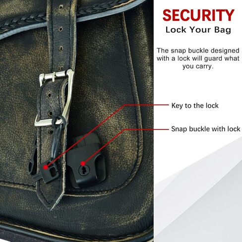 Dream Apparel Naked Cowhide Leather Motorcycle Saddle Bags Studded Throw Over Saddlebags, Motorcycle Side Bags for Honda Shadow Sportster Softail Dyna V-star (Black, No Studs) in Kuwait