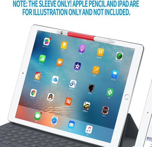 Compatible with Apple Pencil Magnetic Sleeve, Soft Silicone Holder Grip Compatible with Apple iPad Pro Pencil, Ice Sea Blue (Apple Pencil Not Included) in Kuwait