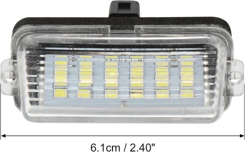 X AUTOHAUX 1 Pair LED License Plate Light White Light Fit for Toyota Camry 2012-2017 for Toyota Avalon 2013-2018 for Toyota Yaris 2012-2021 in Saudi Arabia