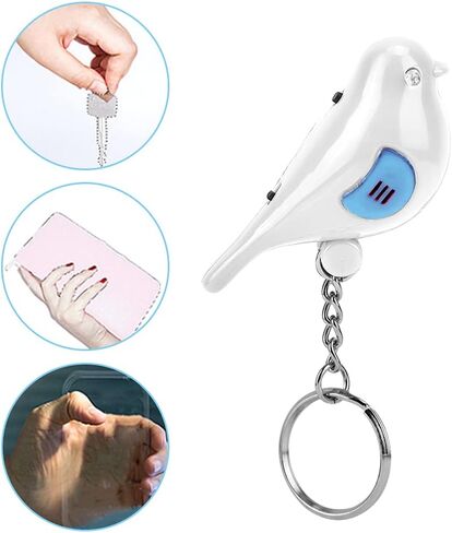 Car Key Finder Locator with Sound, clap finder key finder keychain sound control clap key finder keyring whistle key finder whistle key holder for Key Finding Lost Prevent (Blue) in Saudi Arabia