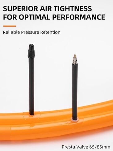 ROCKBROS Bike Inner Tube 700x18/32C Super Light 35g TPU Road Bicycle Tubes Presta Valve Compatible with 700 x 18/23/25/28/30/32C Tire in Saudi Arabia