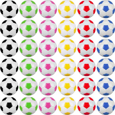 WILLBOND 36 Pcs Size 2 Soccer Ball Official Size Soccer Ball for Outdoor Indoor Game Training Practice for Toddlers Kids in Saudi Arabia