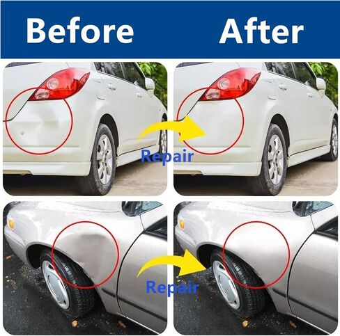 85PCS Auto Body Dent Puller Kit, Car Dent Removal Repair Tool Kit with Dent Puller, Suction Cup, Slide Hammer T Bar for Dent Removal in Saudi Arabia