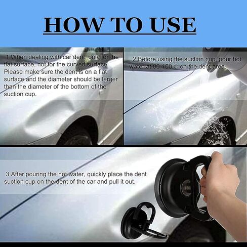 أدوات إزالة بولر قوية لجسم السيارة مقاس 2.1 بوصة، ساحبة لمقبض النافذة، مقبض باب مجفف الثلاجة، مرآة، كائنات إزالة شاشة الهاتف المحمول والكمبيوتر اللوحي، حزمة من 2 in Kuwait