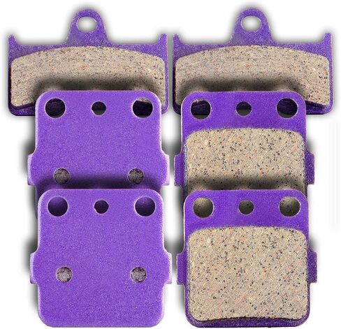 مكابح لياماها أشيب 660 2002 2003 2004 2005 2006 2007 2008 YFM660F YFM660FA YFM660FG 4x4, 3 مجموعات مكابح أمامية وخلفية in Kuwait