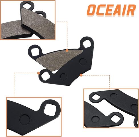 وسادات الفرامل الأمامية والخلفية لسيارة Polaris Sportsman 850 550 500 X2 XP Touring 2009-2018 in Kuwait