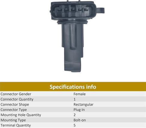 مستشعر تدفق الهواء الشامل 22204-22010 197-6030 AF10135 MAS0188 متوافق مع لكزس ES300 ES330 GS300 تويوتا in Kuwait