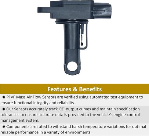 مستشعر تدفق الهواء الشامل 22204-22010 197-6030 AF10135 MAS0188 متوافق مع لكزس ES300 ES330 GS300 تويوتا in Kuwait
