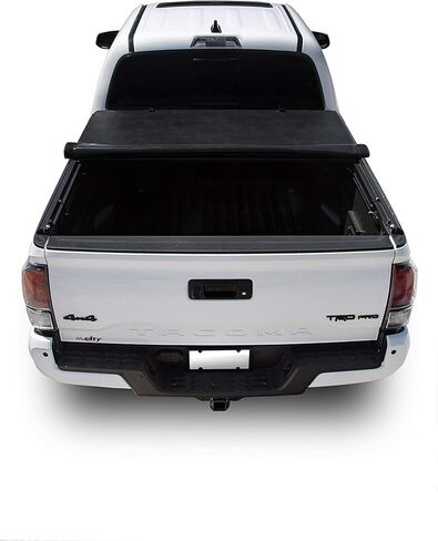 لير روليتوب | يناسب سرير تويوتا تندرا 2007-2021 مع مسار خارجي | غطاء تونيو لسرير الشاحنة قابل للطي | تثبيت سهل لمدة 15 دقيقة (أسود) - لا يناسب إصدار Trail (طول السرير 6'6 بوصات) in Kuwait