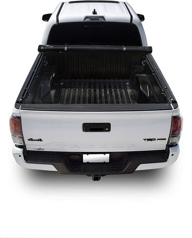 لير روليتوب | يناسب سرير تويوتا تندرا 2007-2021 مع مسار خارجي | غطاء تونيو لسرير الشاحنة قابل للطي | تثبيت سهل لمدة 15 دقيقة (أسود) - لا يناسب إصدار Trail (طول السرير 6'6 بوصات) in Kuwait