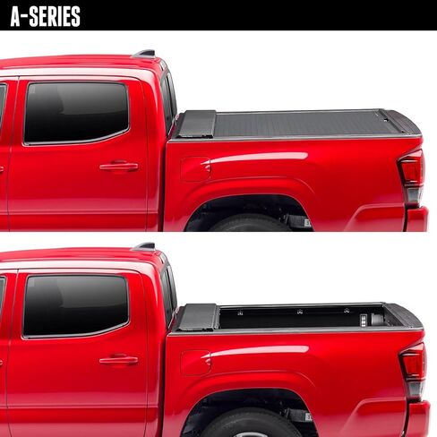 غطاء تونيو لسرير الشاحنة قابل للسحب من سلسلة A-Roll-N-Lock | BT226A | يناسب 2020 - 2023 Chevy/GMC Silverado/Sierra 2500/3500HD مقاس 6 أقدام و10 بوصات (82.2 بوصة) in Kuwait