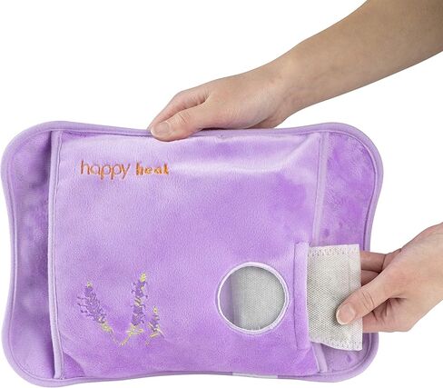 وسادة تسخين قابلة لإعادة الشحن، سخان يدوي كهربائي لالتهاب المفاصل، كيس مياه كهربائي، إغلاق تلقائي - لافندر 3 رطل in Kuwait