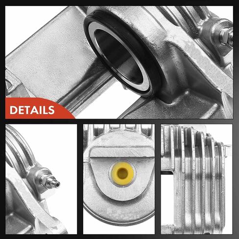 مجموعة فرجار قرص الفرامل A-Premium بدون دعامة متوافقة مع موديلات مختارة من Chevy - Corvette 1984 1985 1986 1987 V8 5.7- السائق الأمامي وجانب الراكب in Saudi Arabia
