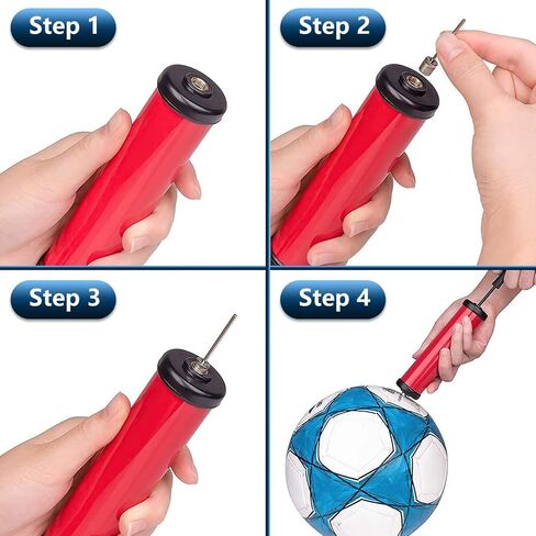 ExeQianming Air Pump Needles, Basketball Pump Needle, Air Pump Inflation Needles with Storage Box, Stainless Steel Ball Pump Inflation Needle for Sports Balls Air Pumping in Saudi Arabia