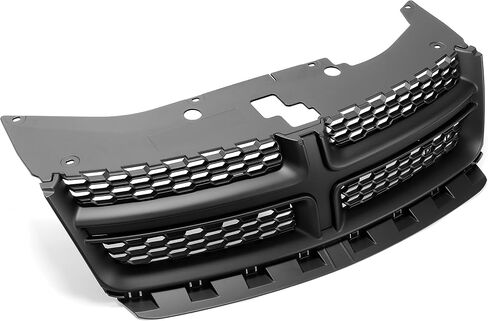 HECASA Front Grille Compatible with 2011-2014 Dodge Avenger Upper Black Painted Grill Replacement for CH1200349 68102307AC in Saudi Arabia