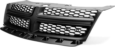 HECASA Front Grille Compatible with 2011-2014 Dodge Avenger Upper Black Painted Grill Replacement for CH1200349 68102307AC in Saudi Arabia