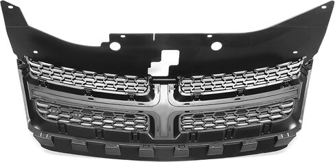 HECASA Front Grille Compatible with 2011-2014 Dodge Avenger Upper Black Painted Grill Replacement for CH1200349 68102307AC in Saudi Arabia