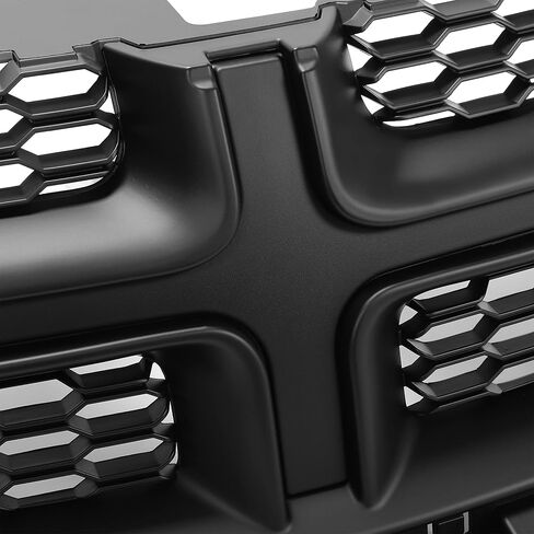 HECASA Front Grille Compatible with 2011-2014 Dodge Avenger Upper Black Painted Grill Replacement for CH1200349 68102307AC in Saudi Arabia