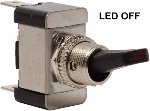 Fastronix 20 Amp Red LED Toggle Switch Kit ON-Off SPST in Saudi Arabia