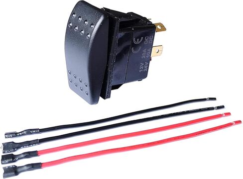 لحظة تشغيل إيقاف التشغيل والتحكم في مفتاح الروك DPDT DC 12V أو 24V in Kuwait