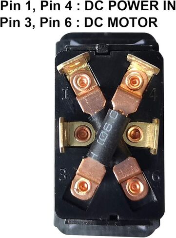 لحظة تشغيل إيقاف التشغيل والتحكم في مفتاح الروك DPDT DC 12V أو 24V in Kuwait