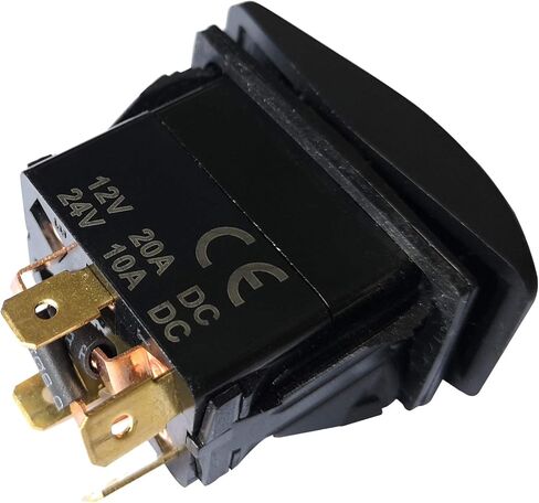 لحظة تشغيل إيقاف التشغيل والتحكم في مفتاح الروك DPDT DC 12V أو 24V in Kuwait