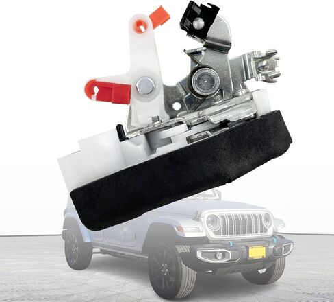 55075991AE الجبهة دافع الباب قفل مزلاج الجمعية يناسب 1997-2002 جيب رانجلر SE TJ Sport 2.5L & صحارى سبورت X 4.0L in Saudi Arabia