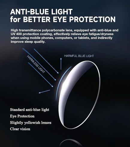 Missfive 2-Pack نظارات قراءة تقدمية خفيفة متعددة التركيز للرجال، حجب الضوء الأزرق، مفصلات زنبركية متعددة البؤر بدون خط، قارئات ثلاثية البؤر عالية الجودة، نظارات مريحة (مساحة عمل للمدى القريب، 1.25x) in Kuwait