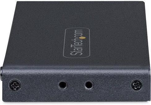 StarTech 2-Port 8K HDMI Switch, HDMI 2.1, 8K 60Hz, 4K 120Hz, HDR10+, Remote | Auto & manual source switching, 2 in 1 out, Power adapter & remote included, USB powered, 7.1-channel audio in Saudi Arabia