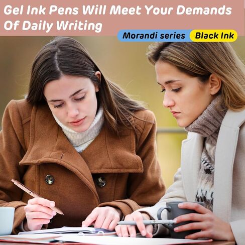 5 Pcs Auroral Retractable Gel Ink Pens,Asthetic Pens Black Ink 0.7mm Fine Point Smooth Writing,Cute Gel Pens For Journaling Note Taking Office School Supplies (A-Auroral) in Kuwait