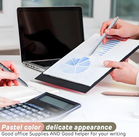 5 Pcs Auroral Retractable Gel Ink Pens,Asthetic Pens Black Ink 0.7mm Fine Point Smooth Writing,Cute Gel Pens For Journaling Note Taking Office School Supplies (A-Auroral) in Kuwait