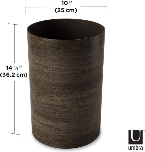 سلة المهملات Umbra Metalla سعة 4.75 جالون (18 لتر)، غير لامعة، مظهر نحاسي in Kuwait