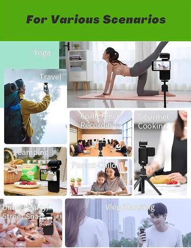 كاميرا فيديو Dpofirs 5K 30 إطارًا في الثانية فائقة الدقة بمستشعر CMOS 1/2.5 بوصة، وكاميرا تسجيل فيديو مع شاشة لمس IPS مقاس 3.5 بوصة، وكاميرا فيلم بطاريات 3250 مللي أمبير في الساعة، واتصال WiFi، وتكبير رقمي 10x in Kuwait