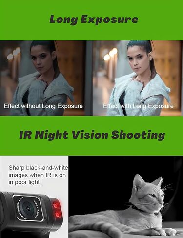 كاميرا فيديو Dpofirs 5K 30 إطارًا في الثانية فائقة الدقة بمستشعر CMOS 1/2.5 بوصة، وكاميرا تسجيل فيديو مع شاشة لمس IPS مقاس 3.5 بوصة، وكاميرا فيلم بطاريات 3250 مللي أمبير في الساعة، واتصال WiFi، وتكبير رقمي 10x in Kuwait