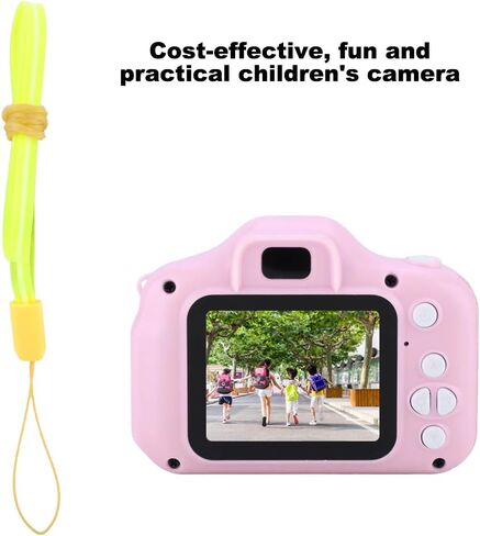 Kids Camera, Digital Video Camera 2.0in TFT Color Screen Children Creative DIY Camcorder for Childrens Boys Girls Birthday/Christmas/New Year Toy Gifts (Blue) in Saudi Arabia