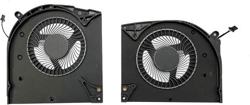 New CPU+GPU Cooling Fan 12V Replacement for Dell Alienware M17 R2 P41E P41E001 DFS2400121H0T DFS652512PN0T DC12V 1A Fan (This Replacement Fan ONLY for 12V Fan, can not be Used to Replace The 5V Fan) in Saudi Arabia