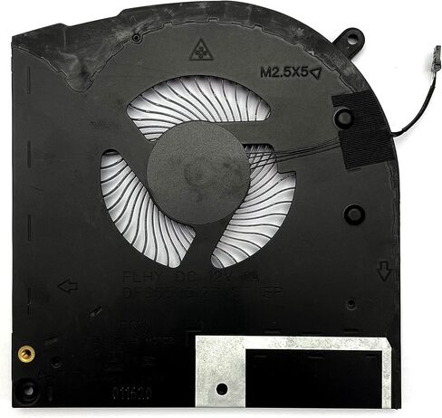 New CPU+GPU Cooling Fan 12V Replacement for Dell Alienware M17 R2 P41E P41E001 DFS2400121H0T DFS652512PN0T DC12V 1A Fan (This Replacement Fan ONLY for 12V Fan, can not be Used to Replace The 5V Fan) in Saudi Arabia