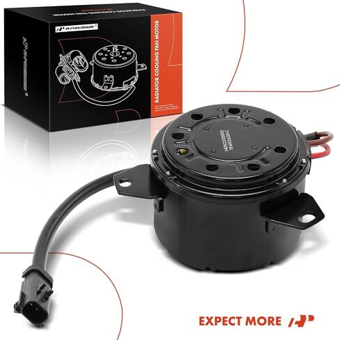 A-Premium Engine Radiator Cooling Fan Motor Compatible with Jeep Liberty 2002 2003 2004, Replace# 52079786AB, 55037659AA in Saudi Arabia