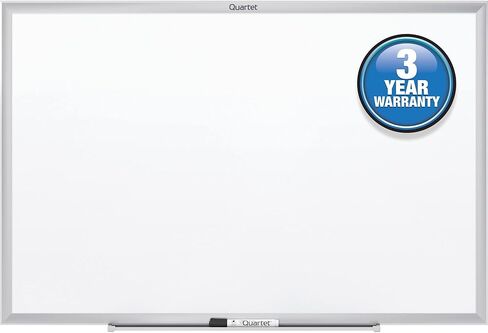 Quartet Whiteboard, Non-Magnetic Dry Erase White Board, 2' x 3', Total Erase, Black (S513) in Saudi Arabia