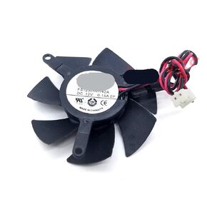 for FS1250-A1142A FS1250A1342A Graphics Card Cooling Fan DC12V 0.15A 48MM Cooler 2-Pin