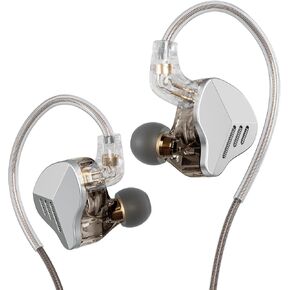 A20PRO in Ear Monitor Headphones, IEM Earphones with 1BA+1DD Hybrid Drivers, HiFi Wired Earbuds, Bass Noise Isolation Gaming Earbuds for Musicians, Singers & Gamers Without Mic