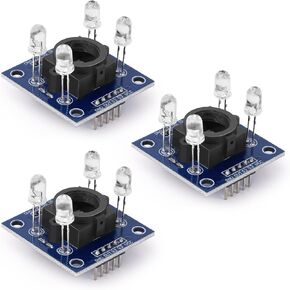3PCS GY-31 TCS3200 Color Sensor Module Color Recognition Sensor Module 3V-5V Color Sensor with SPI Interface ，for Arduino