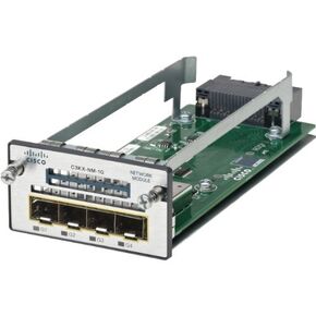 Cisco C3KX-NM-1G Catalyst 3560X 4 Port SFP Gigabit Network Module (Renewed)