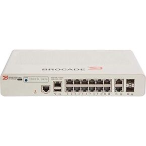 Brocade ICX7150 12-Port Managed Compact Switch [ICX7150-C12P-2X10GR] (Renewed)