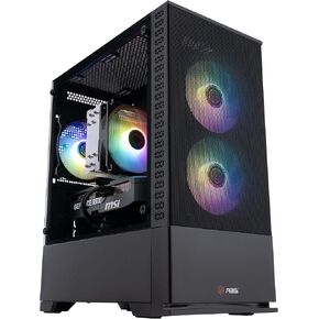 ABS Cyclone Aqua Gaming PC - Windows 11 - Intel Core Ultra 7 265KF - GeForce RTX 5070 - DLSS 4 - AI-Powered Performance - 32GB DDR5 6000MHz - 1TB M.2 NVMe SSD - CA265KF5070