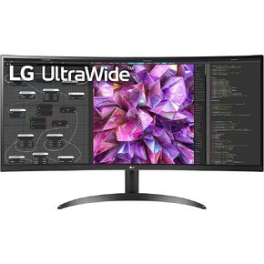 LG 34BQ60QC-B 21:9 Curved UltraWide QHD IPS Monitor - 3 Year Warranty